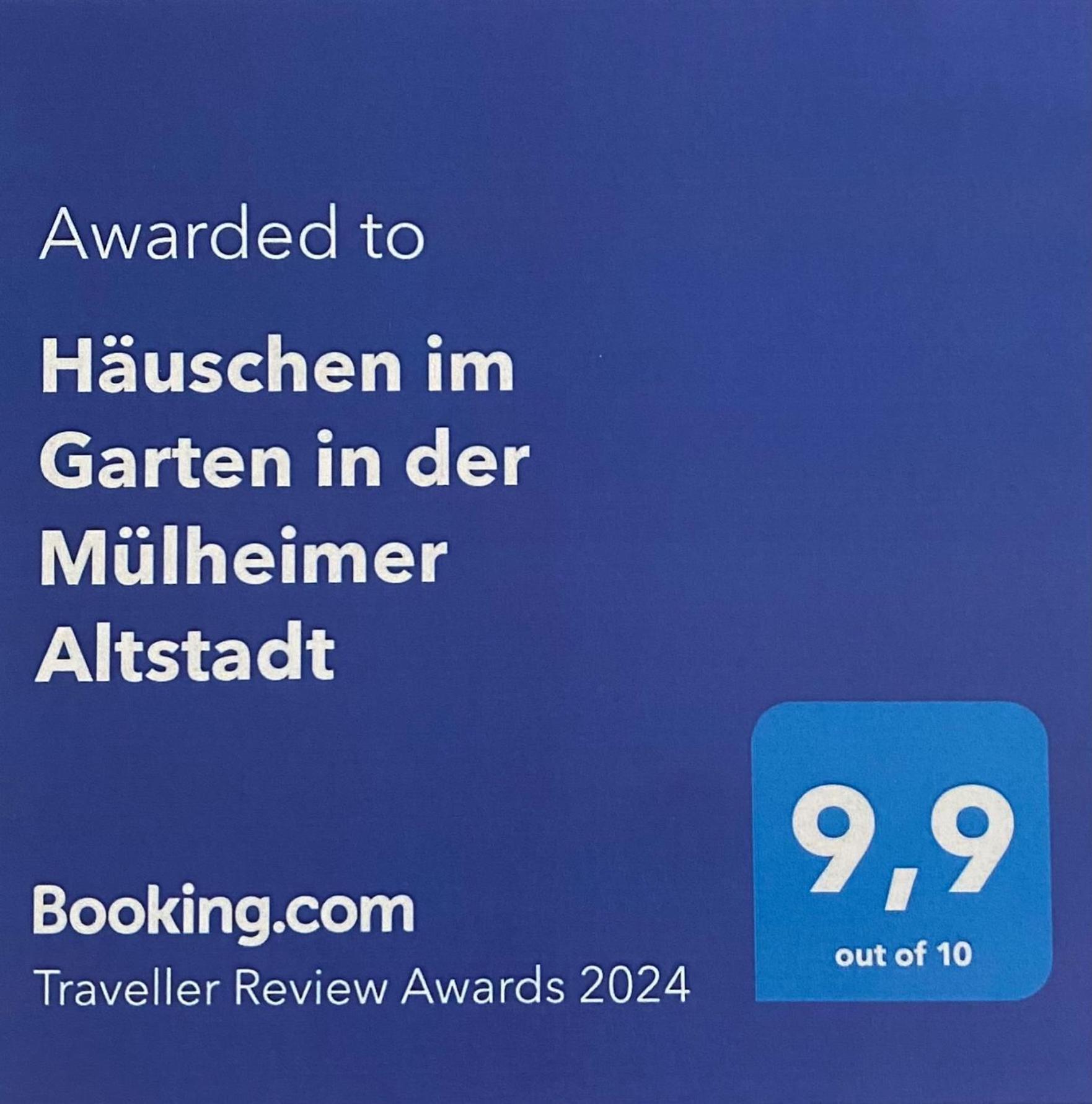 Haeuschen Im Garten In Der Muelheimer Altstadt Mülheim an der Ruhr Екстериор снимка
